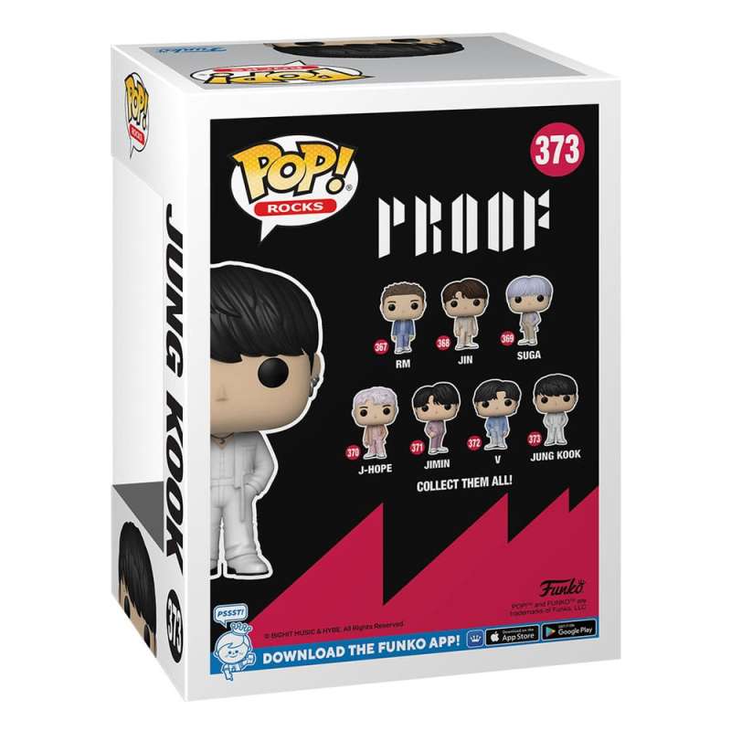 SPOTT-GR BTS POP! Rocks - Φιγούρα Βινυλίου Jung Kook Μεγέθους 9cm