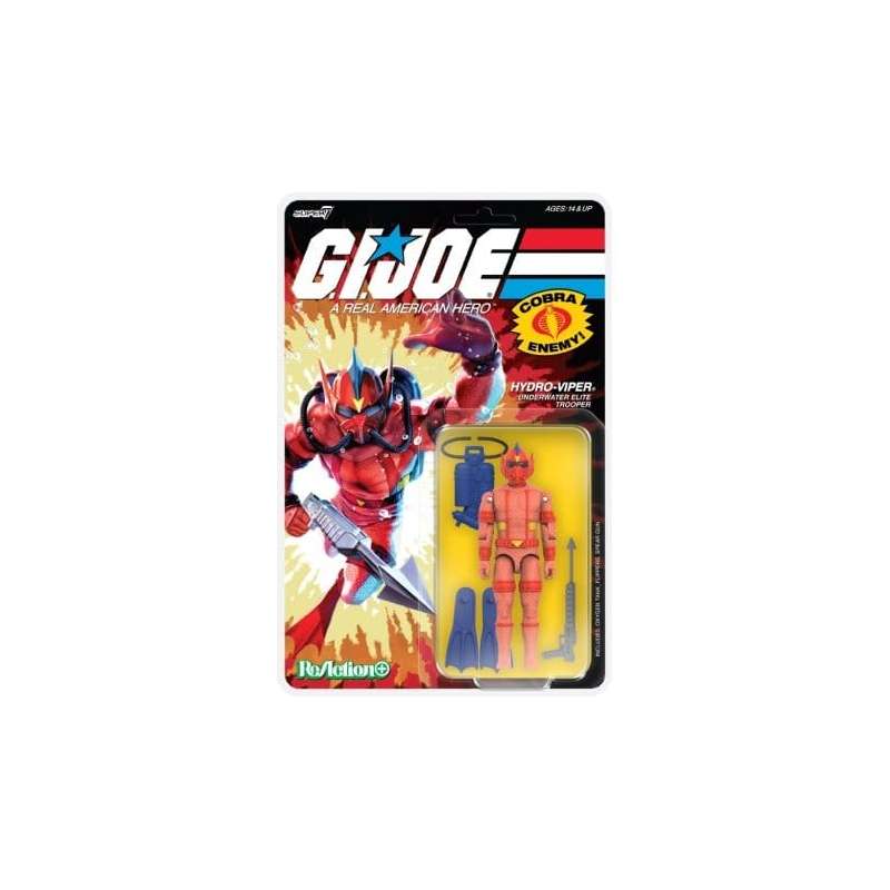 SPOTT-GR GI Joe ReAction+ - Φιγούρα Δράσης Hydro Viper (Comic) Μεγέθους 10cm (Wave 07)