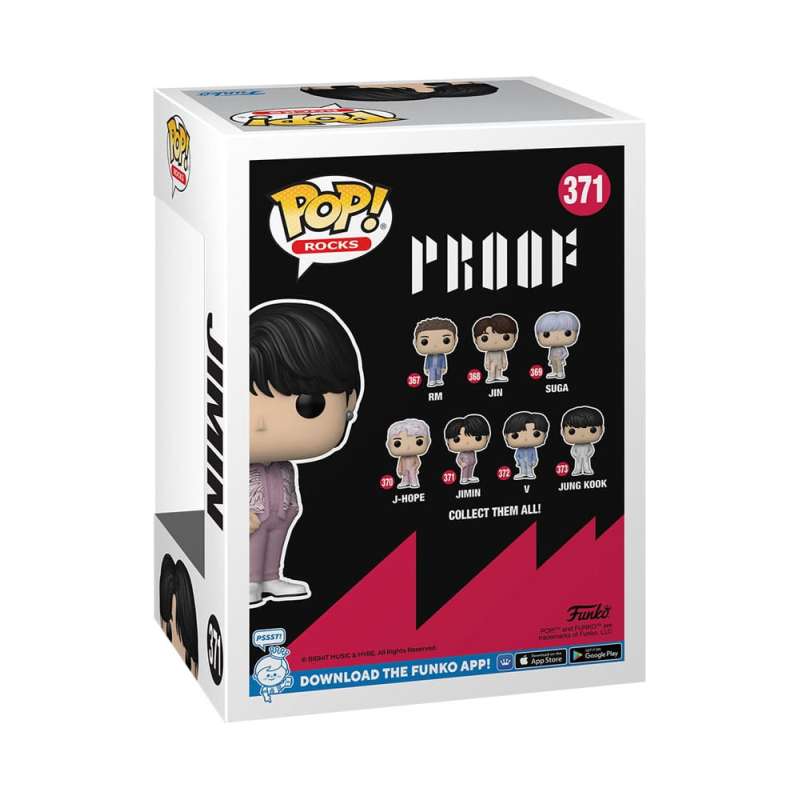 SPOTT-GR BTS POP! Rocks - Φιγούρα Βινυλίου Jimin Μεγέθους 9cm