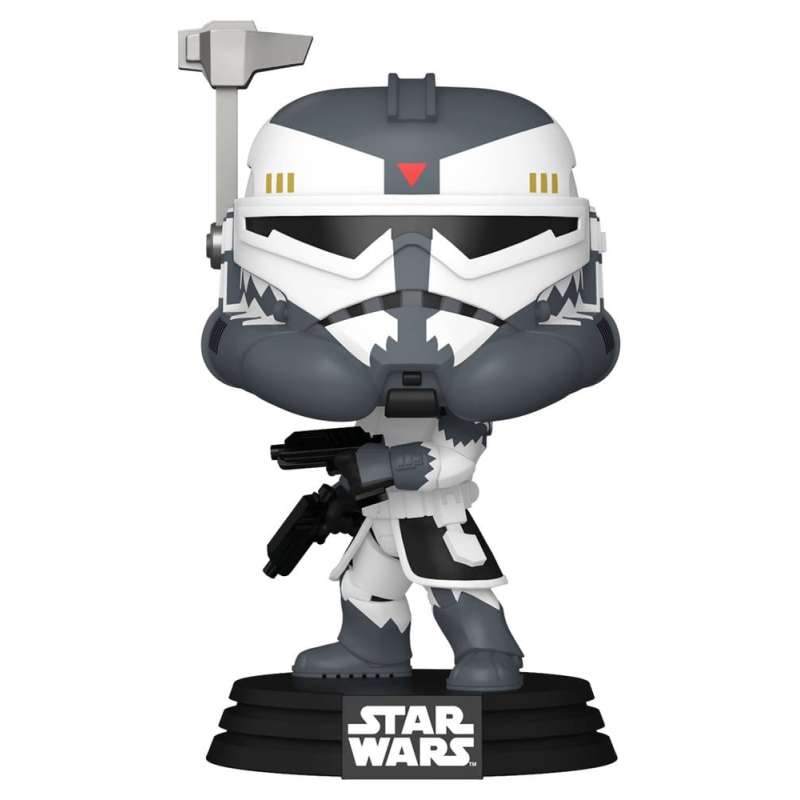 SPOTT-GR Star Wars Animation POP! - Φιγούρα Βινυλίου Comm Wolffe Μεγέθους 9cm