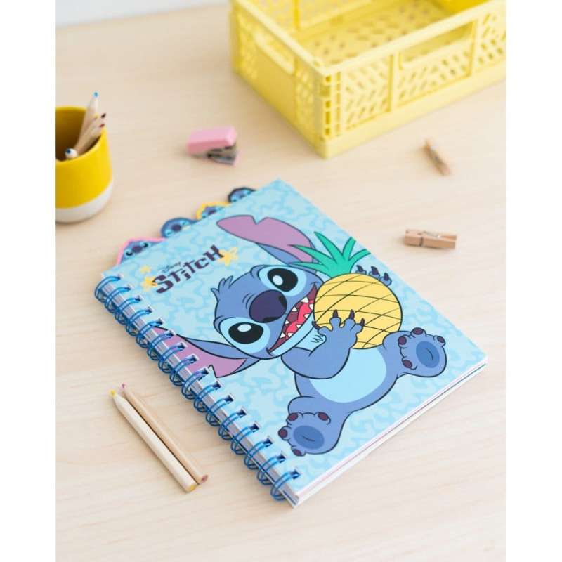 SPOTT-GR Disney Stitch Project - Σημειωματάριο (Μεγέθους A5) σε Μπλε Χρώμα