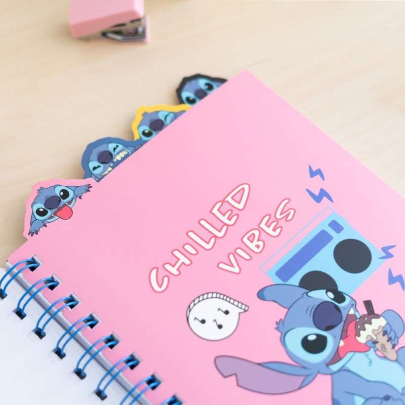 SPOTT-GR Disney Stitch Project - Σημειωματάριο (Μεγέθους A5) σε Μπλε Χρώμα