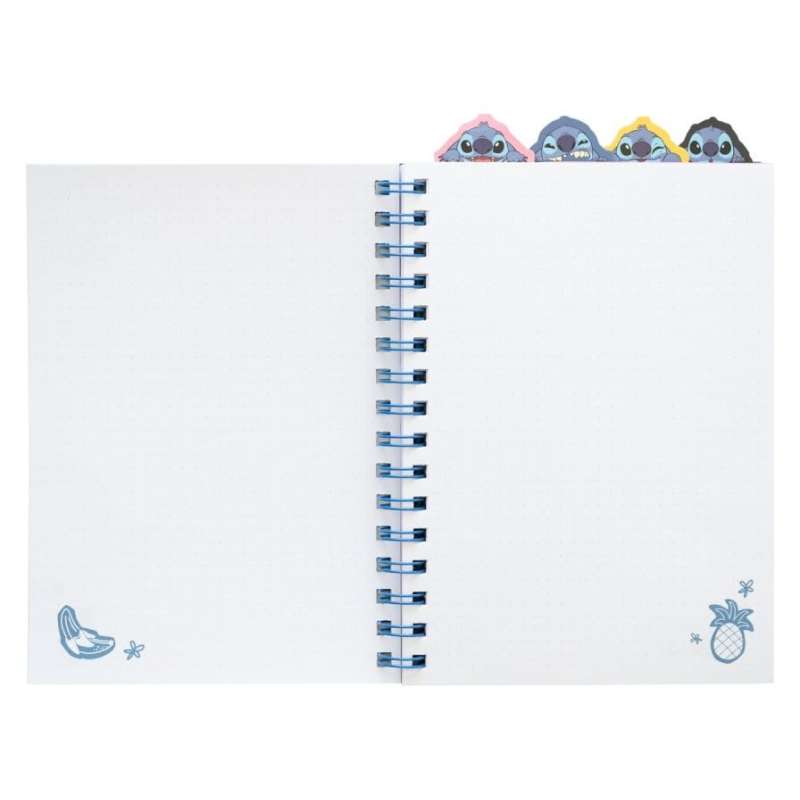 SPOTT-GR Disney Stitch Project - Σημειωματάριο (Μεγέθους A5) σε Μπλε Χρώμα