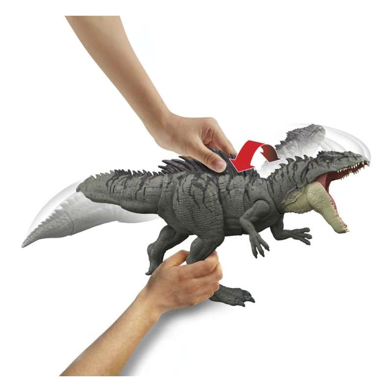 SPOTT-GR Jurassic World: Survival - Φιγούρα Δράσης Colossal Chomp Giganotosaurus Μεγέθους 71cm