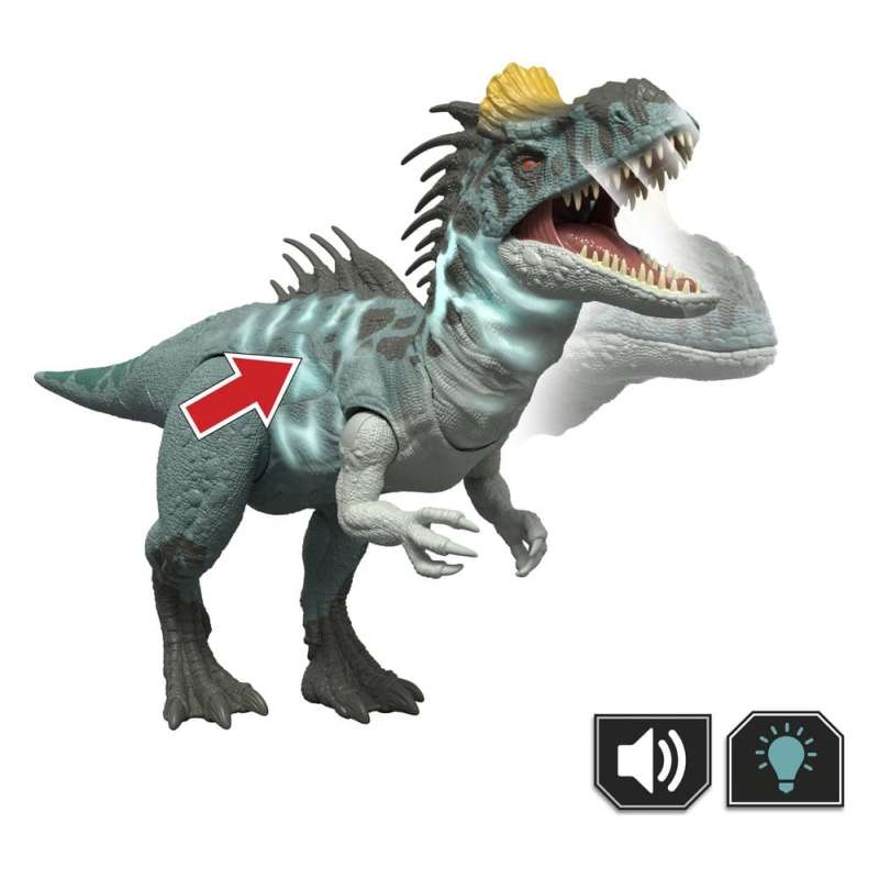 SPOTT-GR Jurassic World: Survival - Φιγούρα Δράσης Wild Roar Cryolophosaurus Μεγέθους 37cm