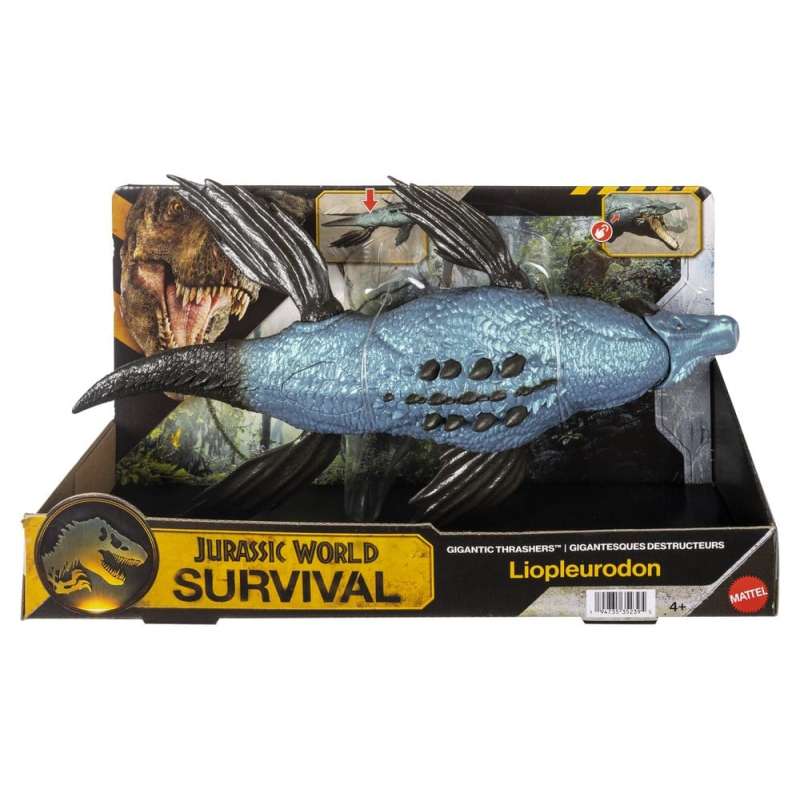 SPOTT-GR Jurassic World: Survival - Φιγούρα Δράσης Gigantic Thrashers Liopleurodon Μεγέθους 30cm