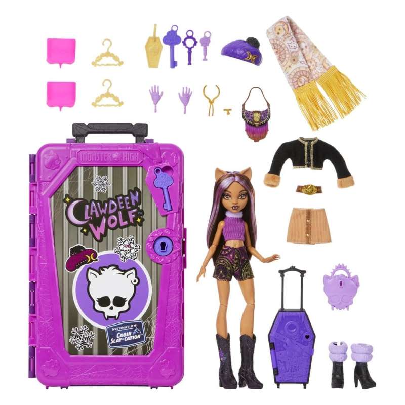 SPOTT-GR Monster High Skulltimate Secrets - Κούκλα Clawdeen Wolf