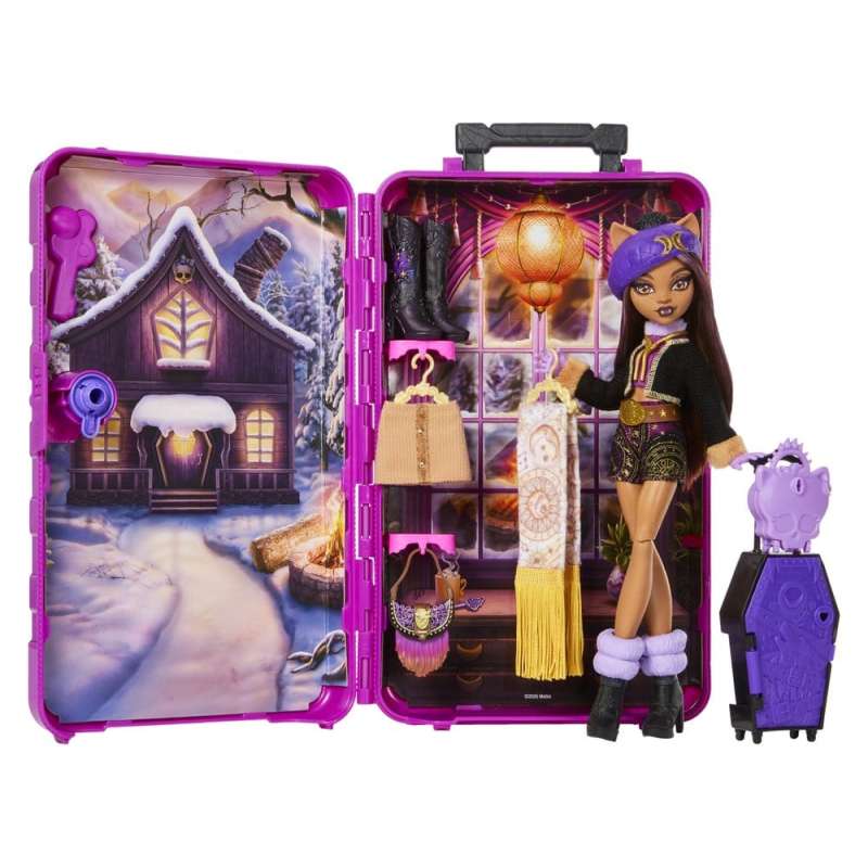SPOTT-GR Monster High Skulltimate Secrets - Κούκλα Clawdeen Wolf