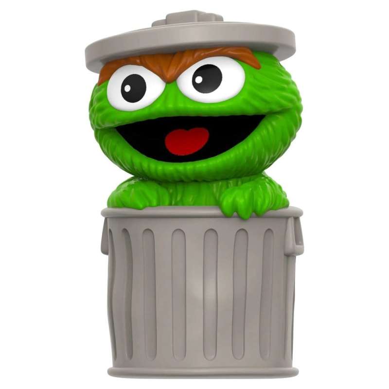 SPOTT-GR Sesame Street Fun! Fun! - Φιγούρα Βινυλίου Oscar the Grouch Μεγέθους 18cm (Wave 01)