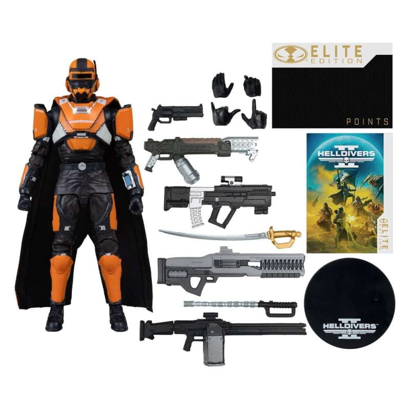 SPOTT-GR Helldivers 2 McFarlane Elite Edition - Φιγούρα Δράσης CE-25 Trench Engineer (Deluxe) Μεγέθους 18cm