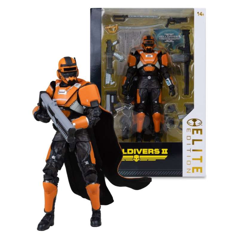 SPOTT-GR Helldivers 2 McFarlane Elite Edition - Φιγούρα Δράσης CE-25 Trench Engineer (Deluxe) Μεγέθους 18cm