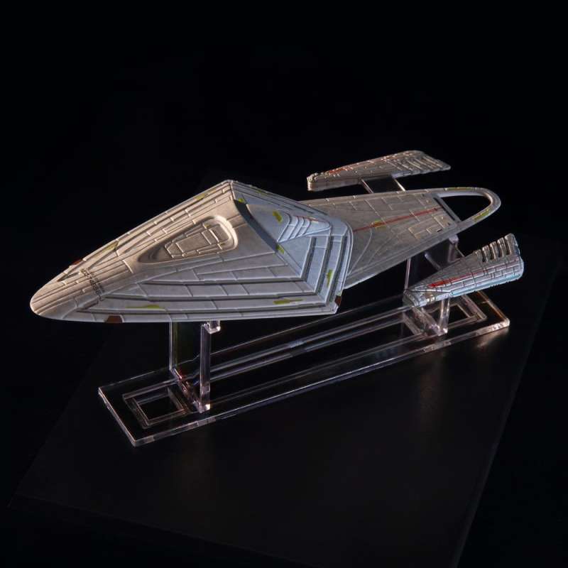 SPOTT-GR Star Trek Library - Όχημα Die-Cast U.S.S. Voyager NCC-74656-J Μεγέθους 10cm