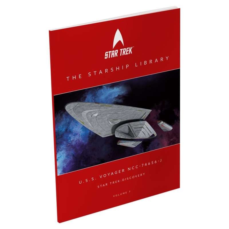 SPOTT-GR Star Trek Library - Όχημα Die-Cast U.S.S. Voyager NCC-74656-J Μεγέθους 10cm