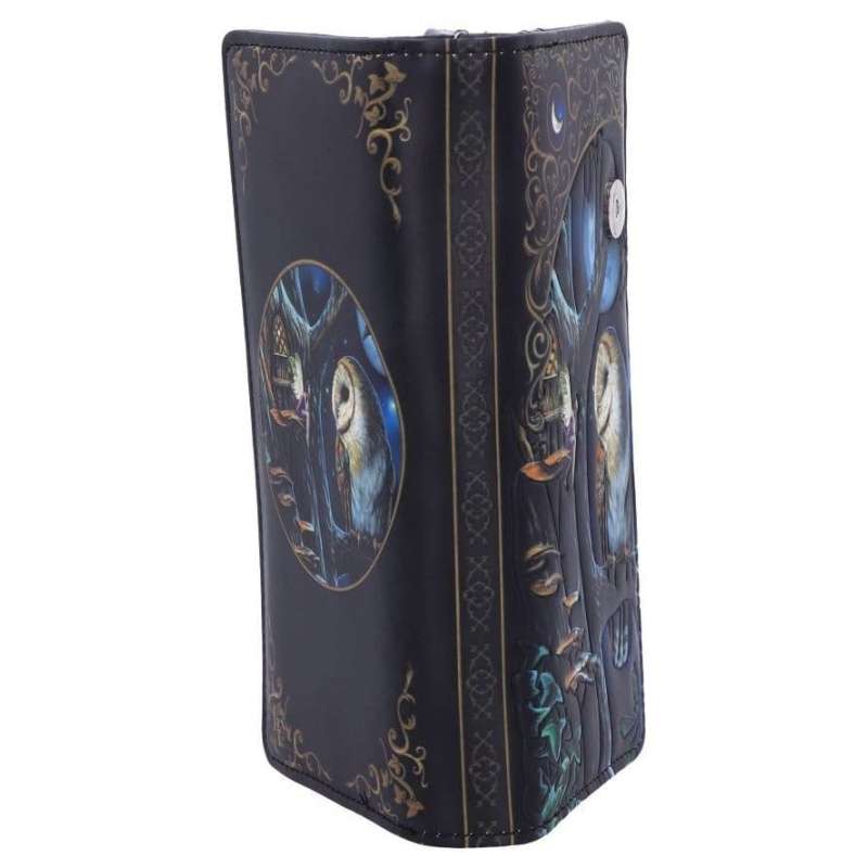 SPOTT-GR Lisa Parker Purse Fairy Tales Embossed - Πορτοφόλι με Σχέδιο Μεγέθους 19cm σε Μπλε Χρώμα