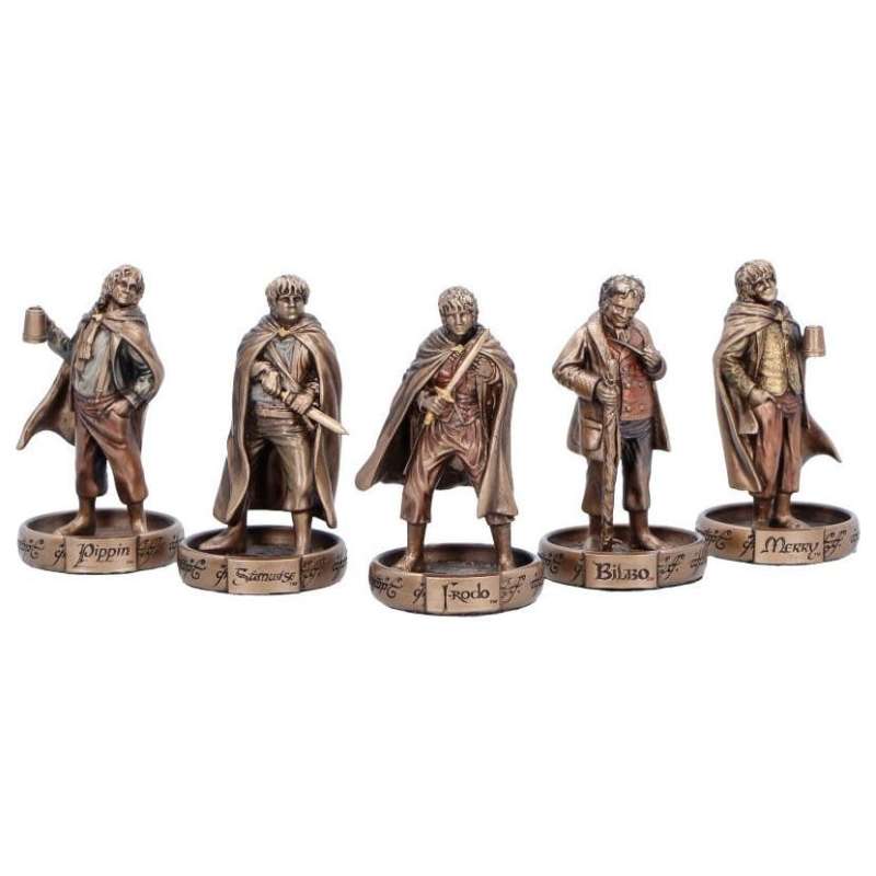 SPOTT-GR Lord of the Rings - Μίνι Φιγούρες The Hobbits of the Shire Μεγέθους 7cm