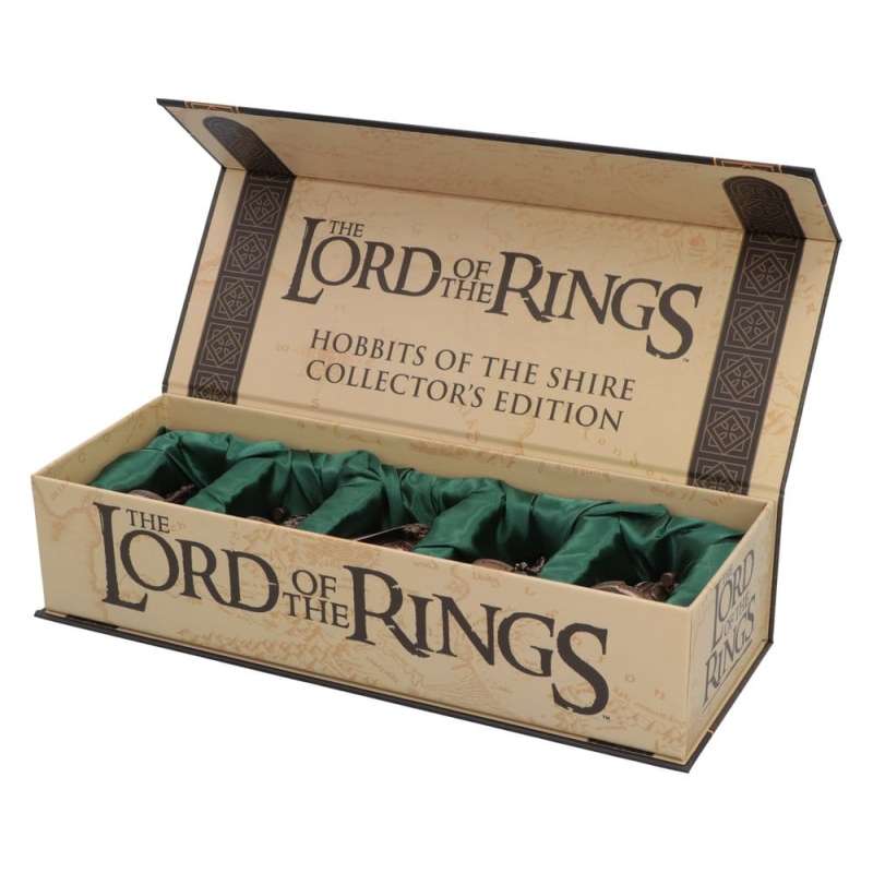 SPOTT-GR Lord of the Rings - Μίνι Φιγούρες The Hobbits of the Shire Μεγέθους 7cm