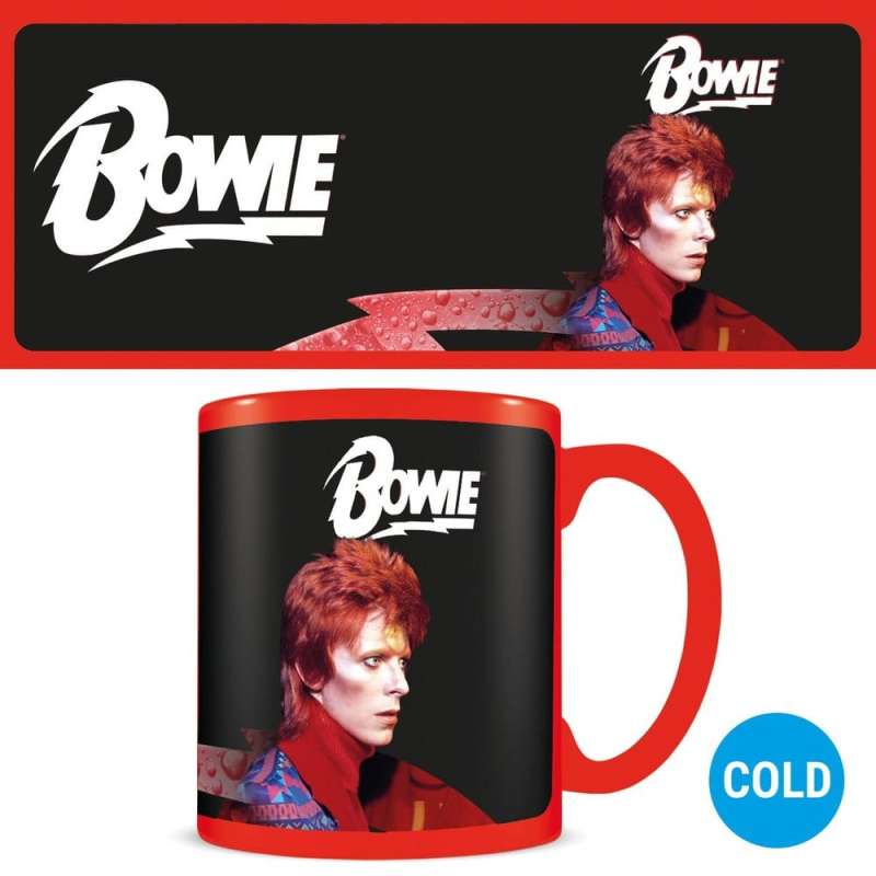 SPOTT-GR David Bowie - Κούπα Heat Change David Bowie Bolt (Αλλάζει με την Θερμοκρασία)