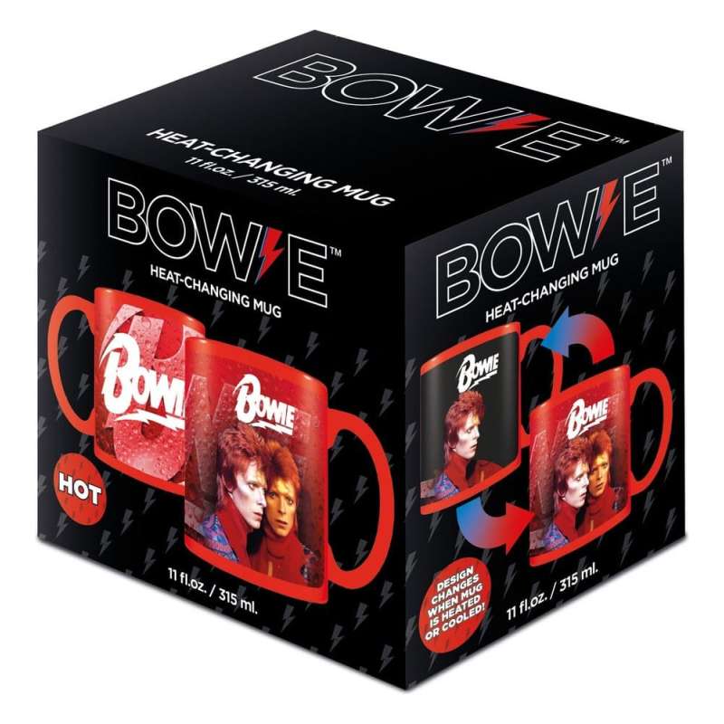 SPOTT-GR David Bowie - Κούπα Heat Change David Bowie Bolt (Αλλάζει με την Θερμοκρασία)