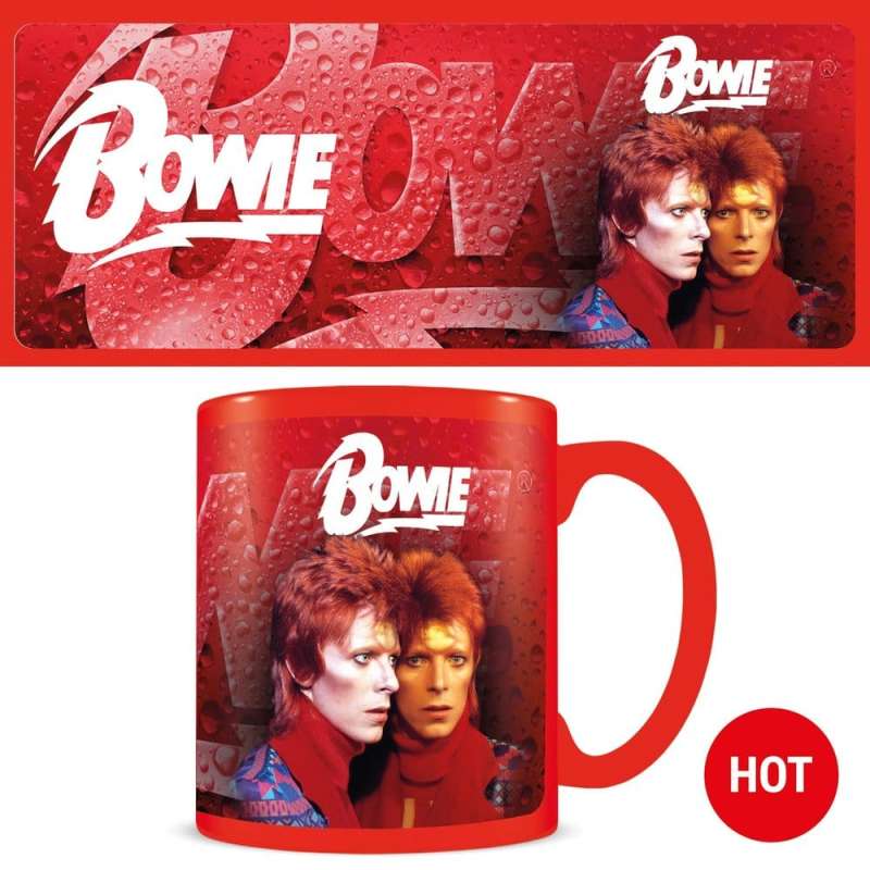 SPOTT-GR David Bowie - Κούπα Heat Change David Bowie Bolt (Αλλάζει με την Θερμοκρασία)