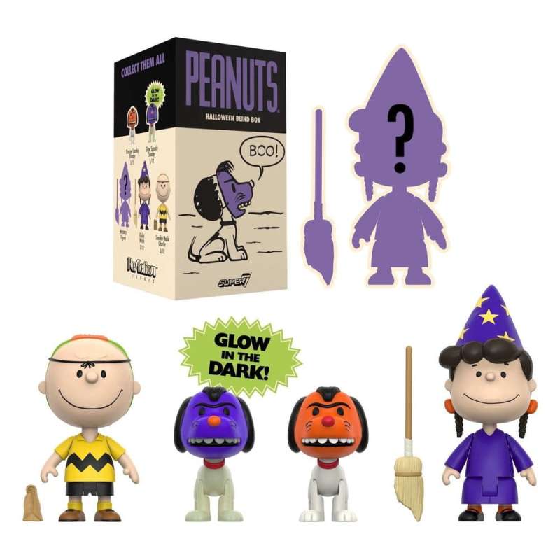 SPOTT-GR Peanuts - Φιγούρες Δράσης σε Blind Box Wave 7 Display (Σετ 12 Τεμάχια)