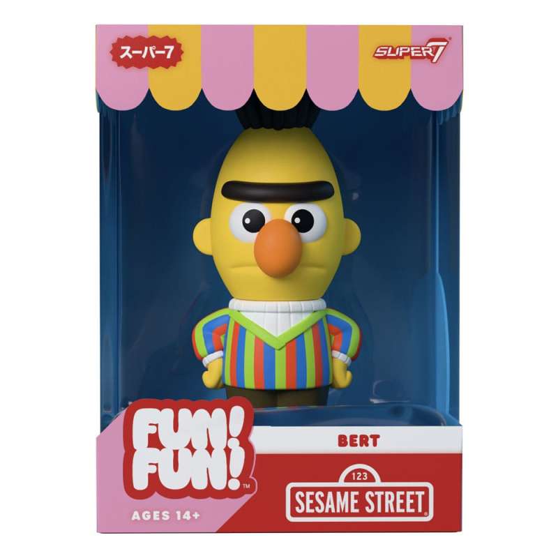 SPOTT-GR Sesame Street FUN! FUN! - Φιγούρα Βινυλίου Bert Μεγέθους 13cm (Wave 02)