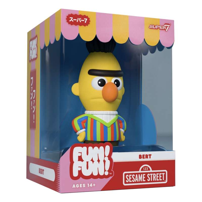 SPOTT-GR Sesame Street FUN! FUN! - Φιγούρα Βινυλίου Bert Μεγέθους 13cm (Wave 02)