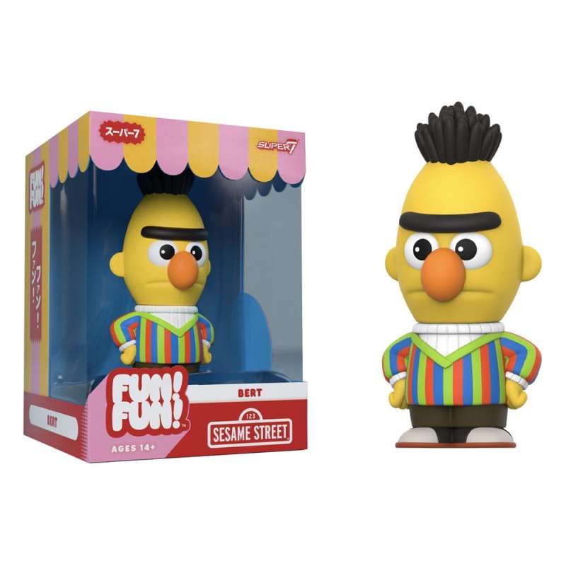 SPOTT-GR Sesame Street FUN! FUN! - Φιγούρα Βινυλίου Bert Μεγέθους 13cm (Wave 02)