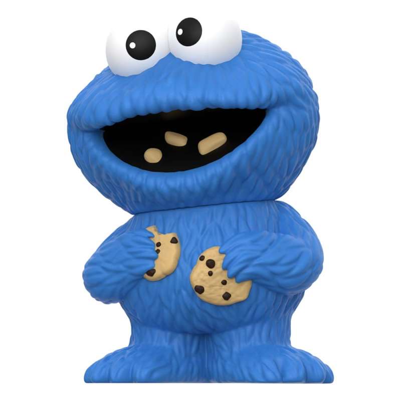 SPOTT-GR Sesame Street FUN! FUN! - Φιγούρα Βινυλίου Cookie Monster Μεγέθους 13cm (Wave 02)