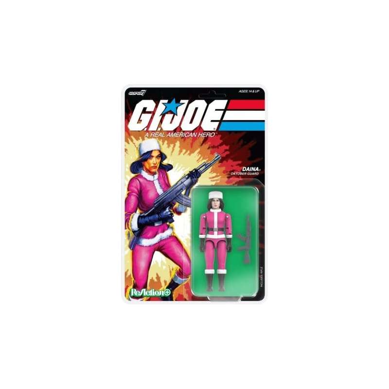 SPOTT-GR GI Joe ReAction+ - Φιγούρα Δράσης Daina (Cartoon) Μεγέθους 10cm (Wave 07)