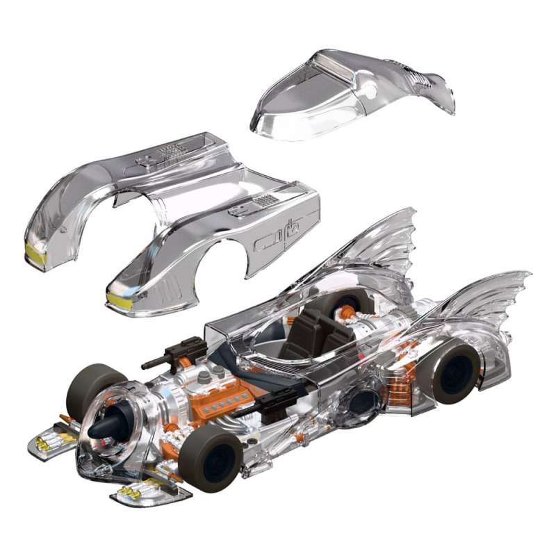 SPOTT-GR Batman 1989 Super Cyborg - Όχημα Batmobile 1989 (Clear) Μεγέθους 35cm