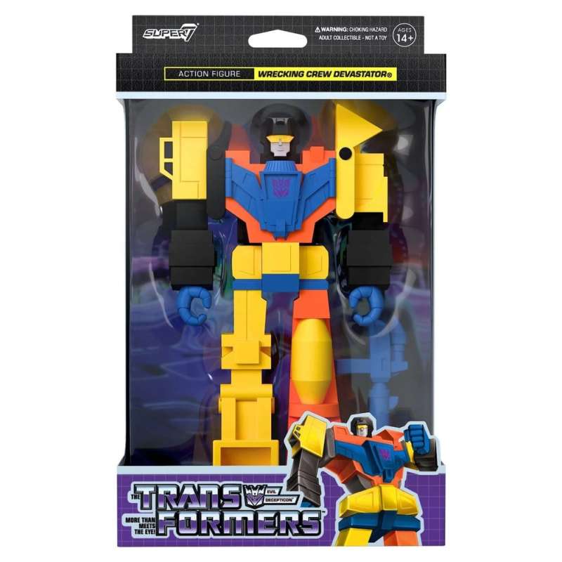 SPOTT-GR Transformers ReAction - Φιγούρα Δράσης Devastator Μεγέθους 10cm
