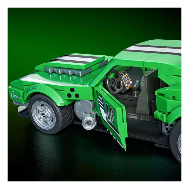 SPOTT-GR Mattel Brick Shop Hot Wheels Speed Series - Building Set (Αναλογία 1/32) Custom '68 Camaro