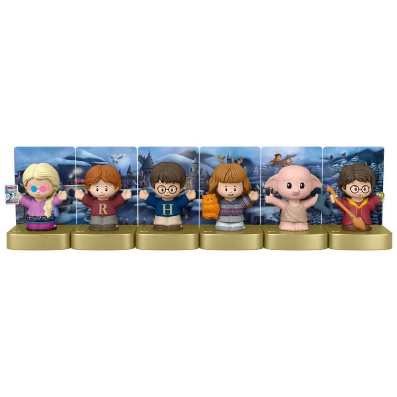 SPOTT-GR Harry Potter Little People Collector - Μίνι Φιγούρες Μεγέθους 7cm σε Blind Pack Display (Σετ 12 Τεμάχια)