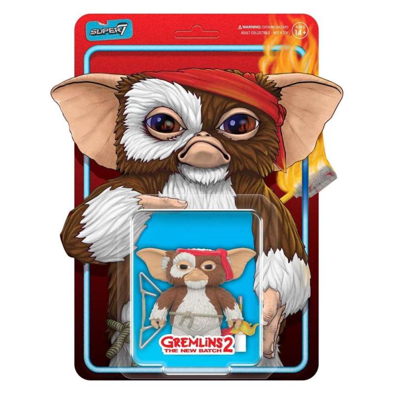 SPOTT-GR Gremlins ReAction - Φιγούρα Δράσης Gizmo (Battle Ready Character Card) Μεγέθους 23cm