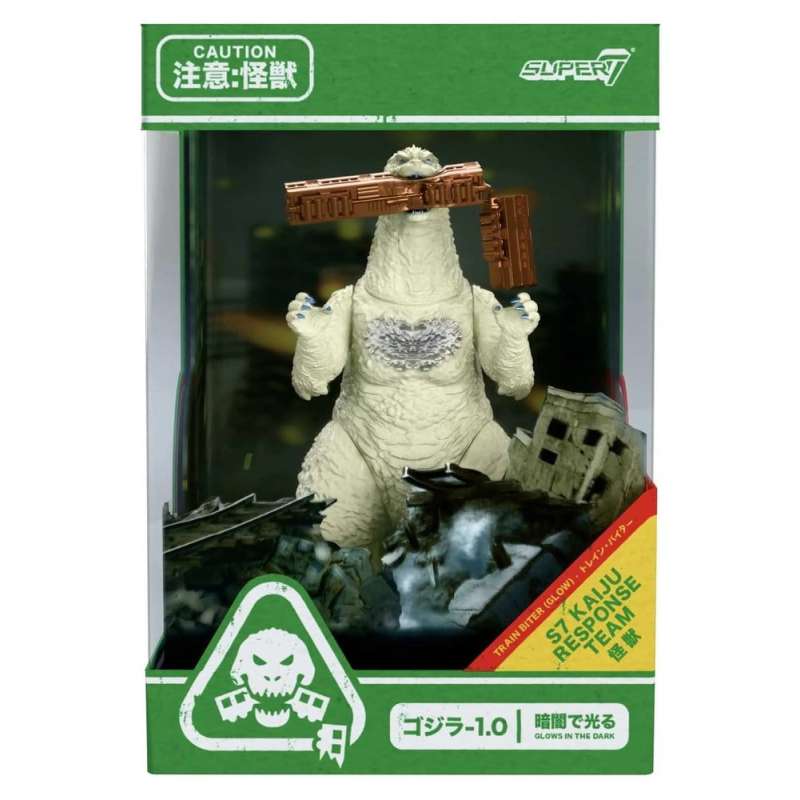 SPOTT-GR Godzilla Toho ReAction - Φιγούρα Δράσης Minus One (Train Biter - Glow) Μεγέθους 15cm
