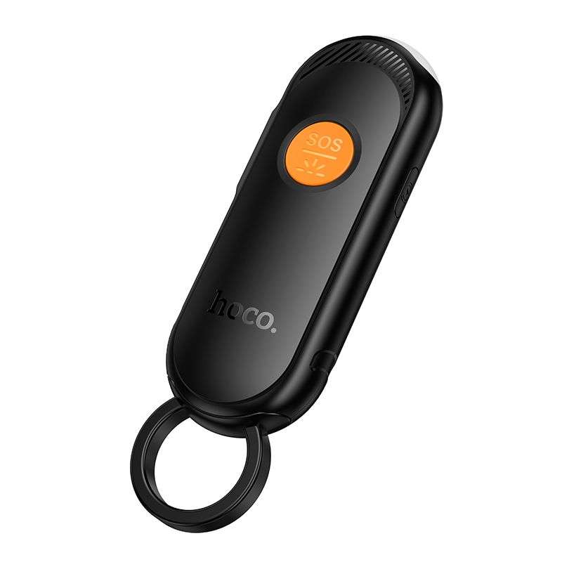 SPOTT-GR Hoco E99 - GPS Tracker με Φακό Συμβατό με Apple Find My Σε Μαύρο Χρώμα