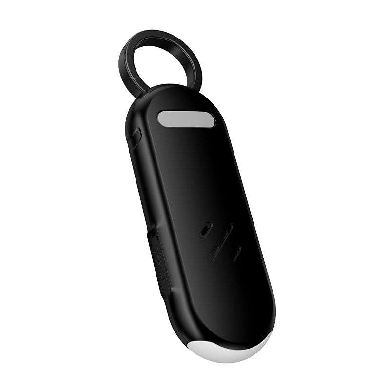 SPOTT-GR Hoco E99 - GPS Tracker με Φακό Συμβατό με Apple Find My Σε Μαύρο Χρώμα