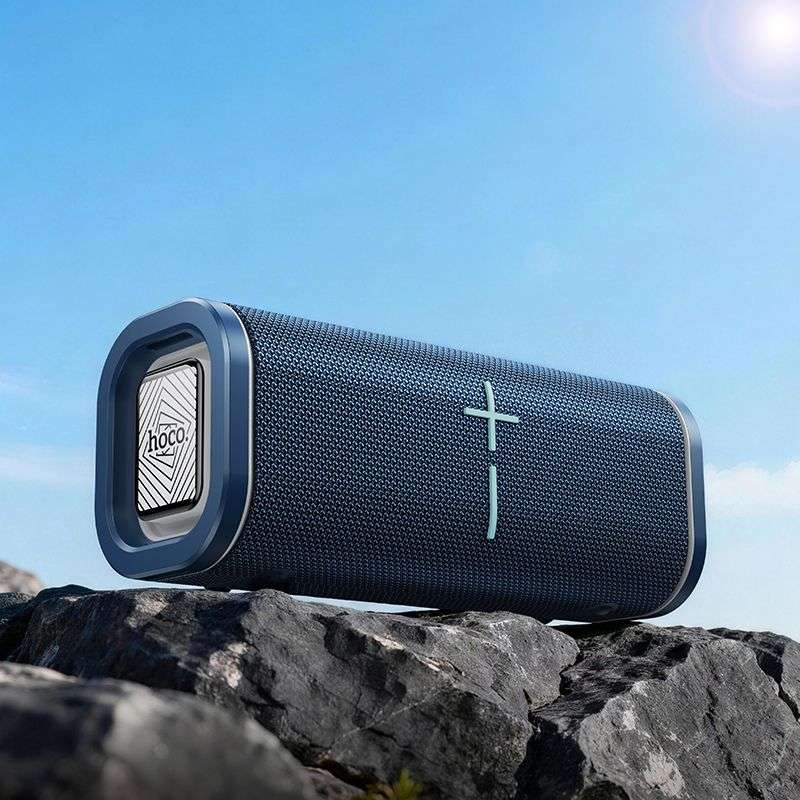 SPOTT-GR Hoco HC51 - Φορητό Ηχείο Bluetooth με Ισχύ 30W και Αυτονομία 5 Ώρες σε Μπλε Χρώμα