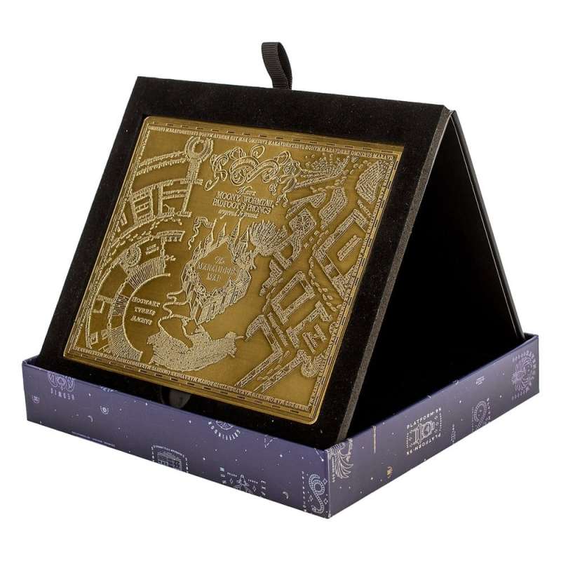 SPOTT-GR Harry Potter - Ρέπλικα Marauder's Map Metal Map Μεγέθους 15cm