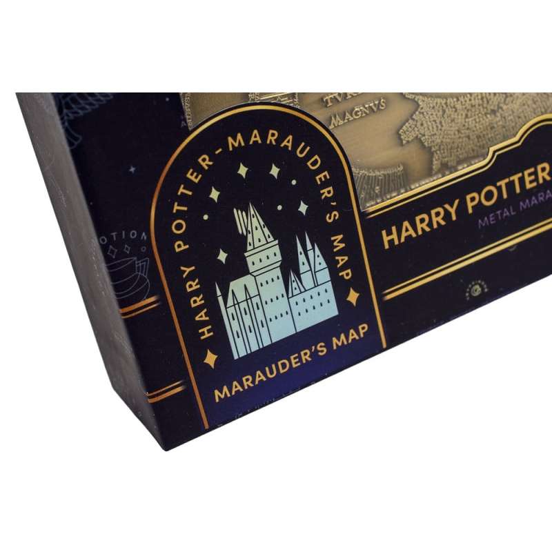 SPOTT-GR Harry Potter - Ρέπλικα Marauder's Map Metal Map Μεγέθους 15cm
