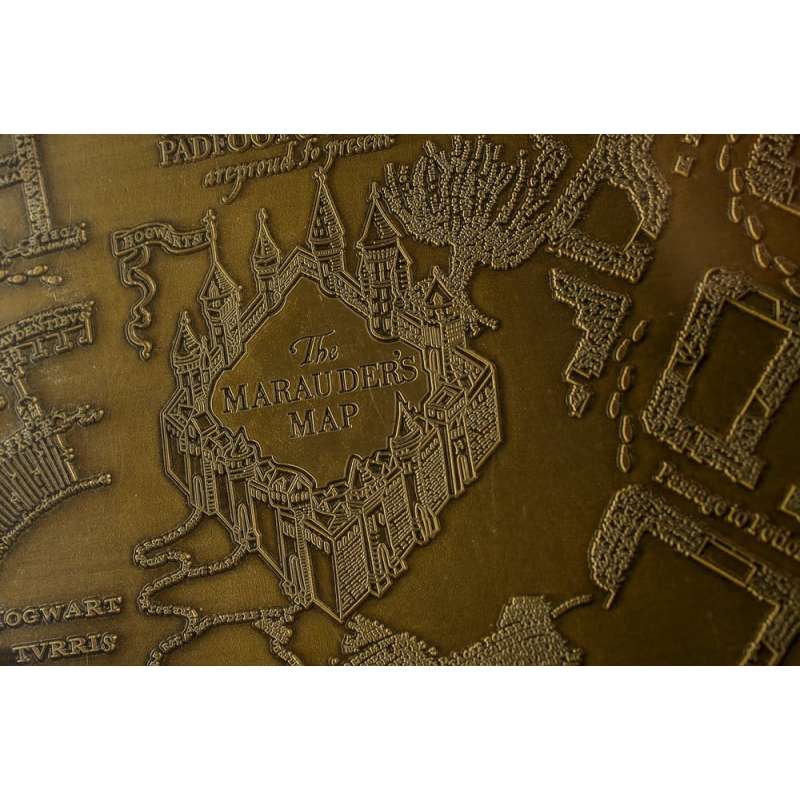 SPOTT-GR Harry Potter - Ρέπλικα Marauder's Map Metal Map Μεγέθους 15cm