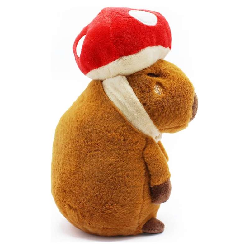 SPOTT-GR Capybara - Λούτρινο Mushroom Μεγέθους 23cm