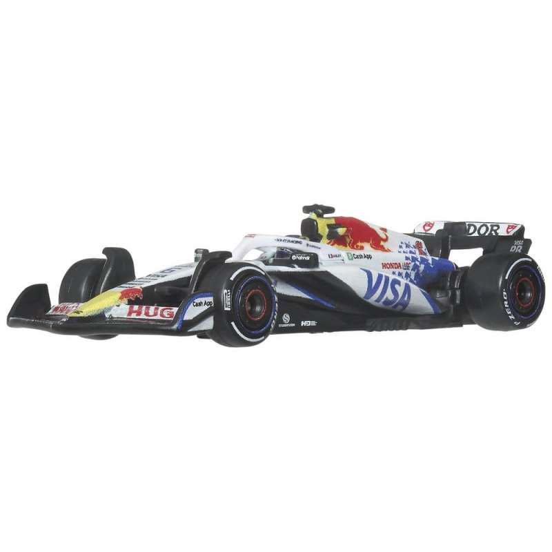 SPOTT-GR Formula 1 Hot Wheels Premium - Die-Cast Οχήματα (Αναλογία 1/64) Team Visa Cash App Racing Bulls (2-Pack)