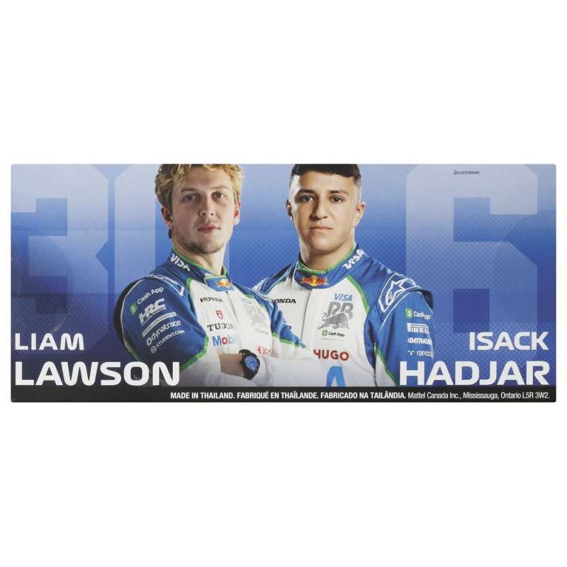 SPOTT-GR Formula 1 Hot Wheels Premium - Die-Cast Οχήματα (Αναλογία 1/64) Team Visa Cash App Racing Bulls (2-Pack)