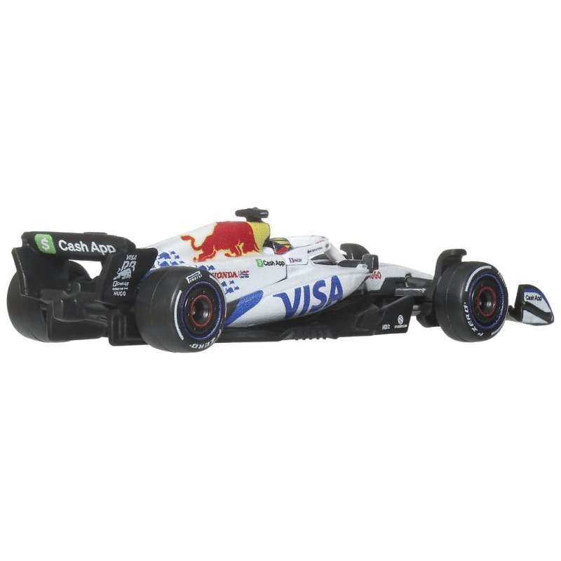 SPOTT-GR Formula 1 Hot Wheels Premium - Die-Cast Οχήματα (Αναλογία 1/64) Team Visa Cash App Racing Bulls (2-Pack)