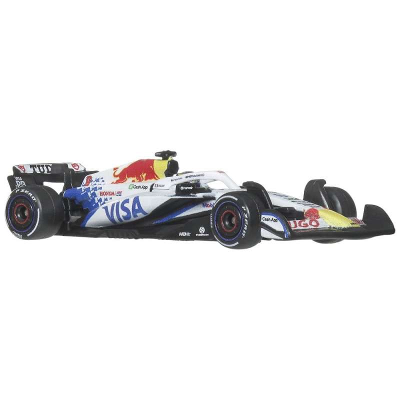 SPOTT-GR Formula 1 Hot Wheels Premium - Die-Cast Οχήματα (Αναλογία 1/64) Team Visa Cash App Racing Bulls (2-Pack)