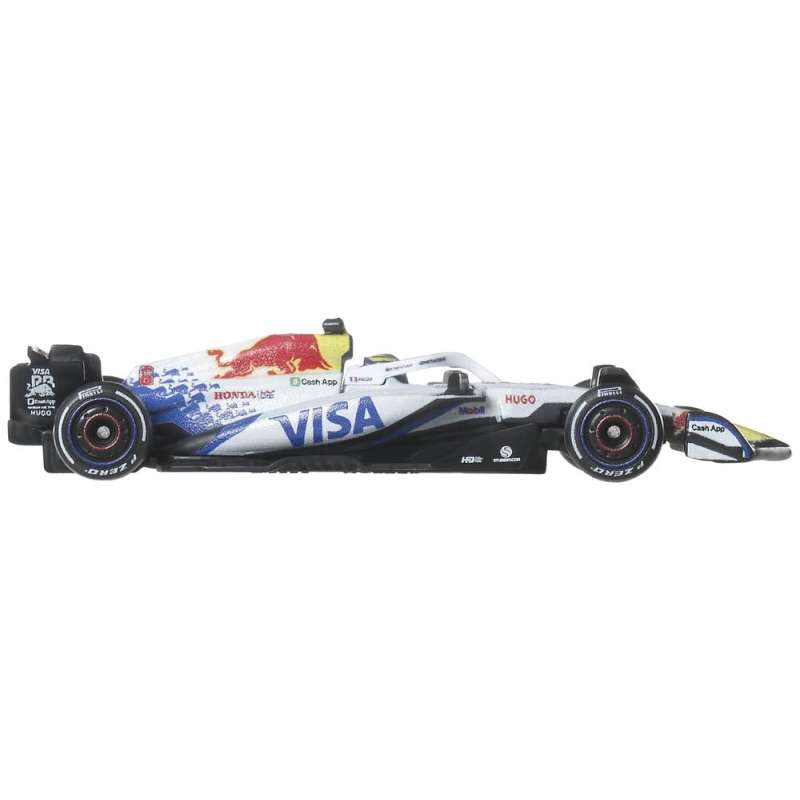 SPOTT-GR Formula 1 Hot Wheels Premium - Die-Cast Οχήματα (Αναλογία 1/64) Team Visa Cash App Racing Bulls (2-Pack)