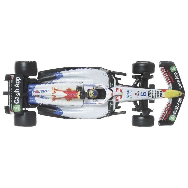 SPOTT-GR Formula 1 Hot Wheels Premium - Die-Cast Οχήματα (Αναλογία 1/64) Team Visa Cash App Racing Bulls (2-Pack)