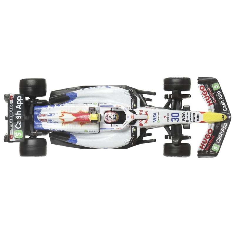 SPOTT-GR Formula 1 Hot Wheels Premium - Die-Cast Οχήματα (Αναλογία 1/64) Team Visa Cash App Racing Bulls (2-Pack)
