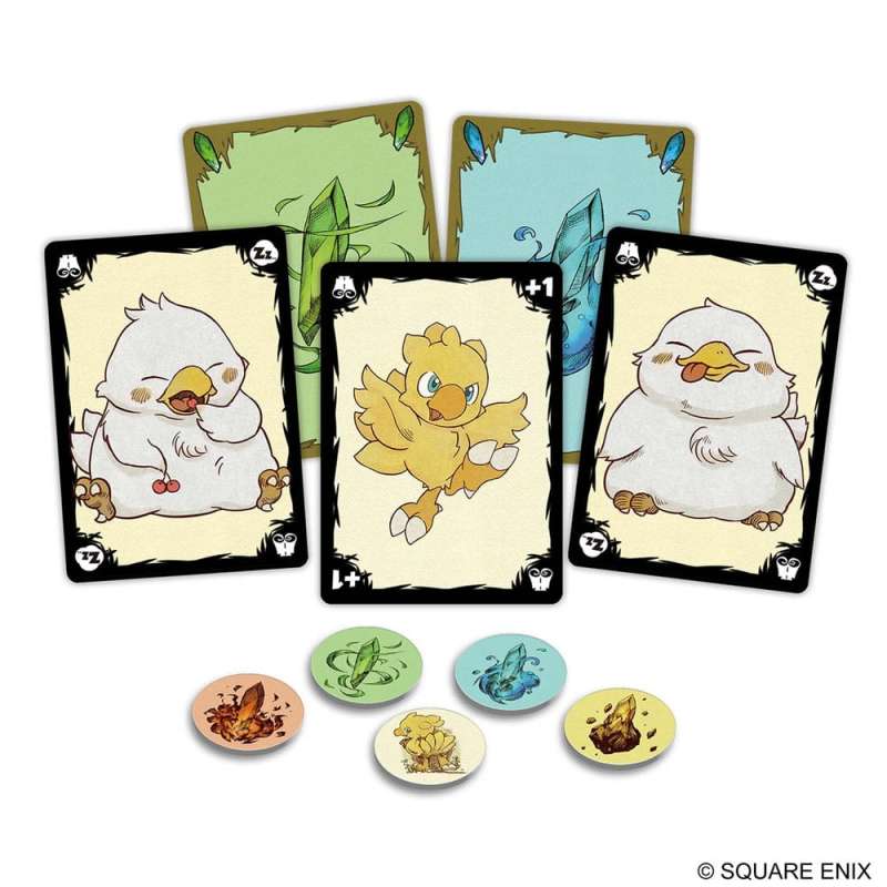 SPOTT-GR Final Fantasy - Επιτραπέζιο Παιχνίδι Καρτών Chocobo's Crystal Hunt